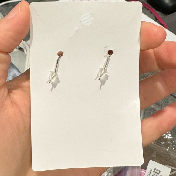 Handmade STRAWBERRY Earrings Sterling Silver .925 Hook NEW - Picture 2 of 3